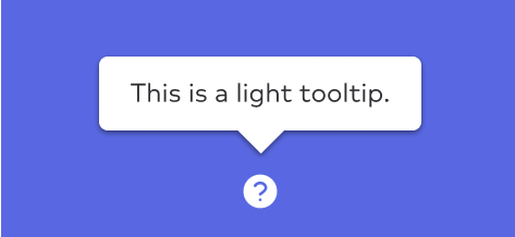 Tooltip example